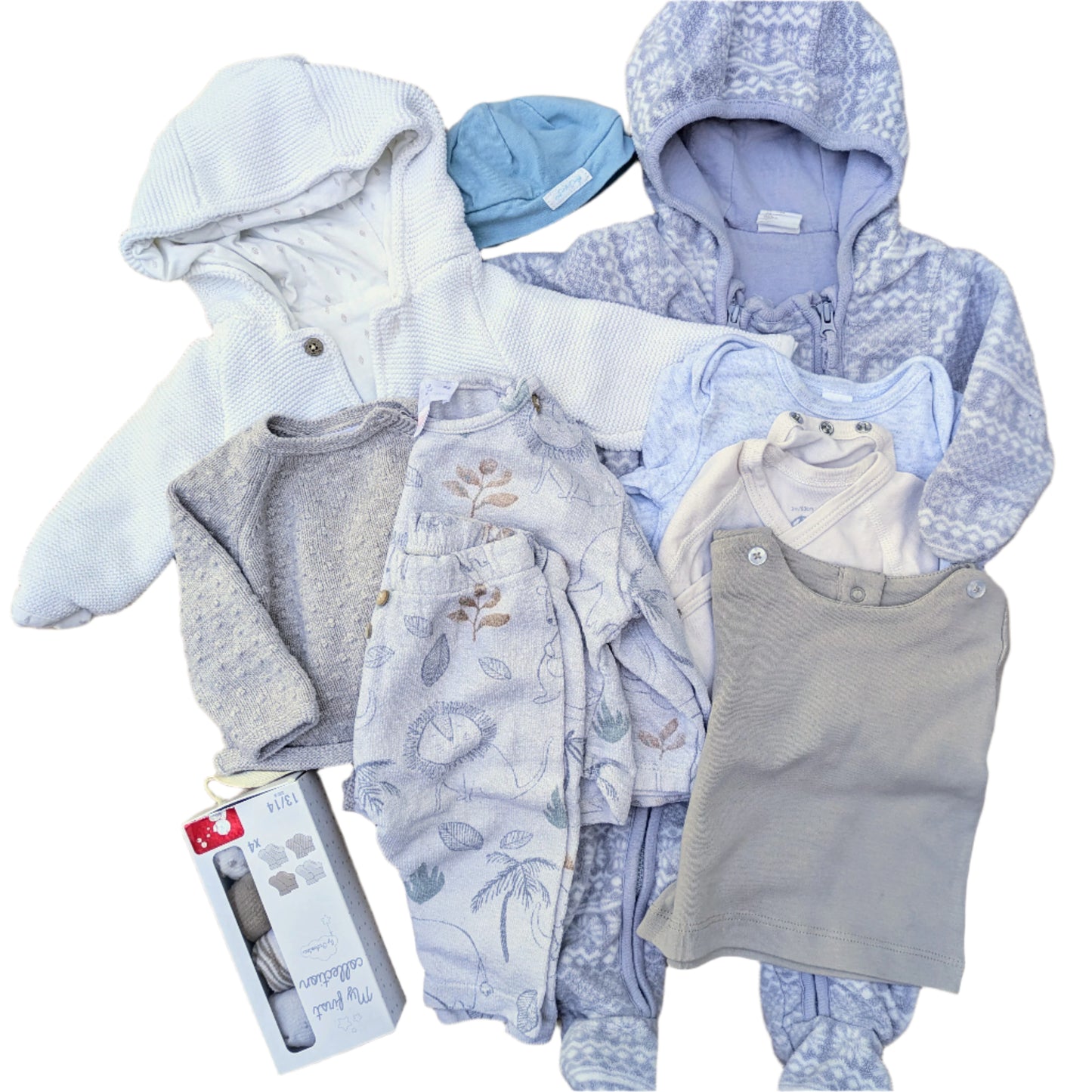 45-60cm (0-3 months) Spring/Summer Unisex Bundle from Treehouse Circular