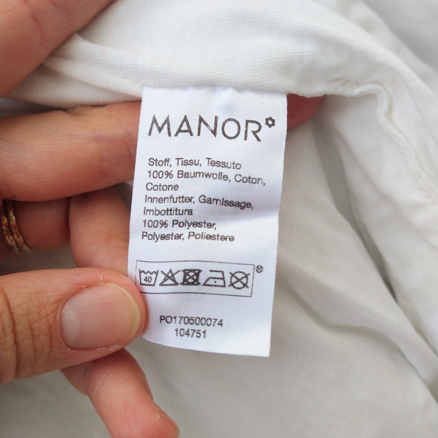 Manor cotton sleep sack - size 6-12mo