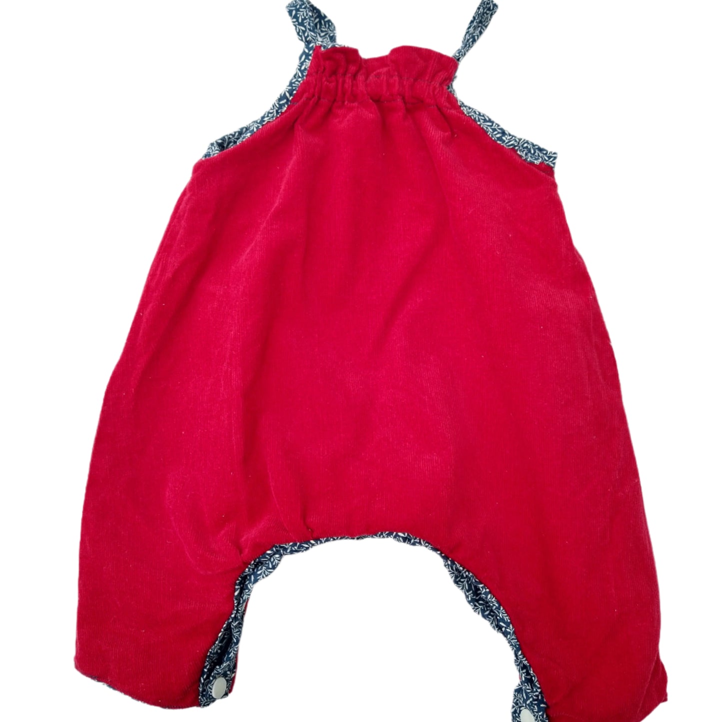 Handmade Reversible Romper - 3 mo / 62cm