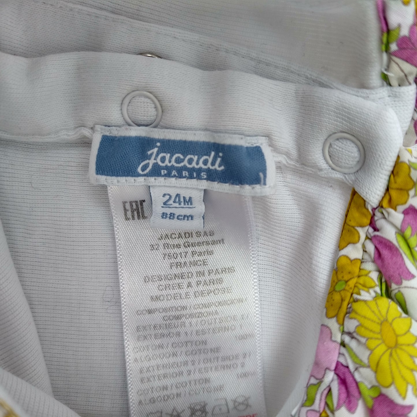 Jacadi onesie body - 24 mo