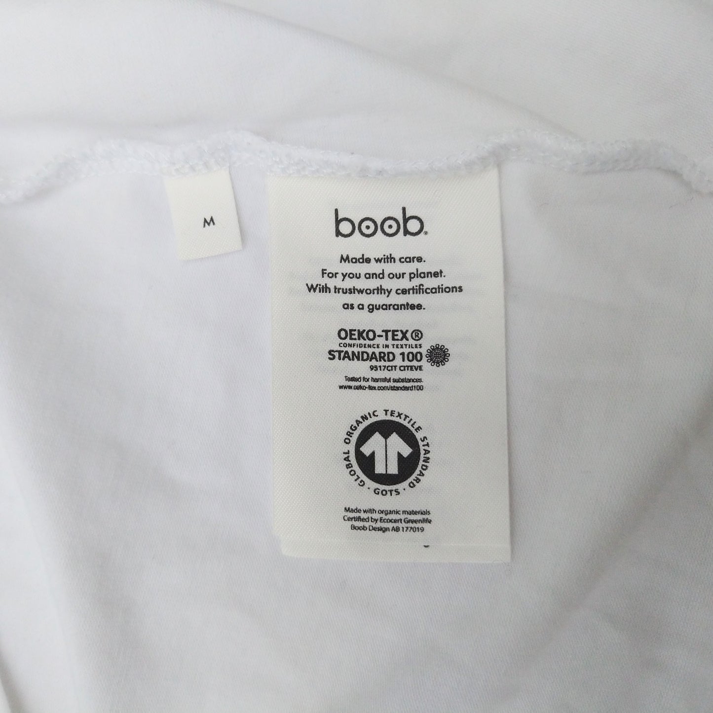 T-shirt d'allaitement Boob - blanc - Taille M (38/40)
