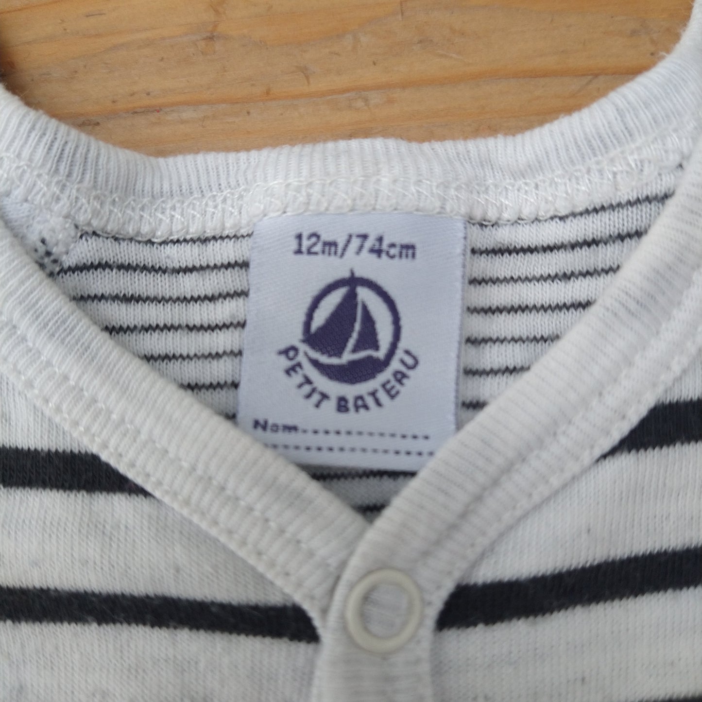 Petit Bateau outfit- size 12 mo