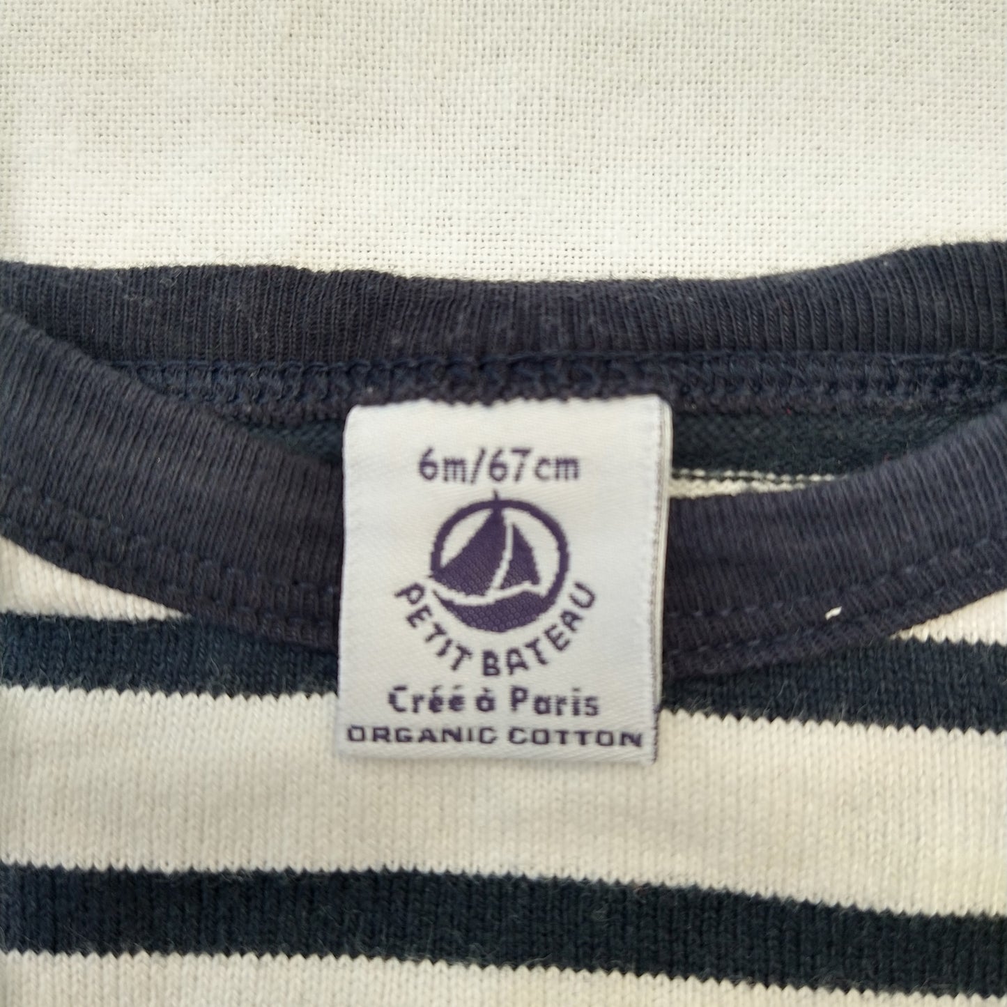 Petit Bateau long-sleeved shirt - 6 mo