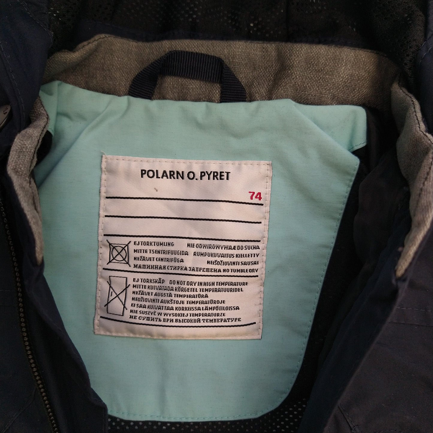 Polarn O. Pyret snow suit - 6-9 mo / 74 cm