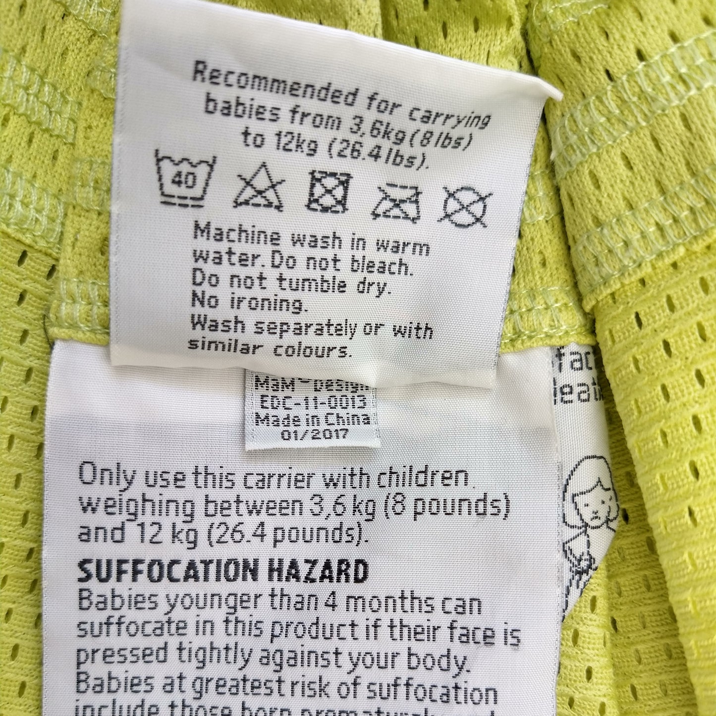 Many Months Baby Carrier Sling