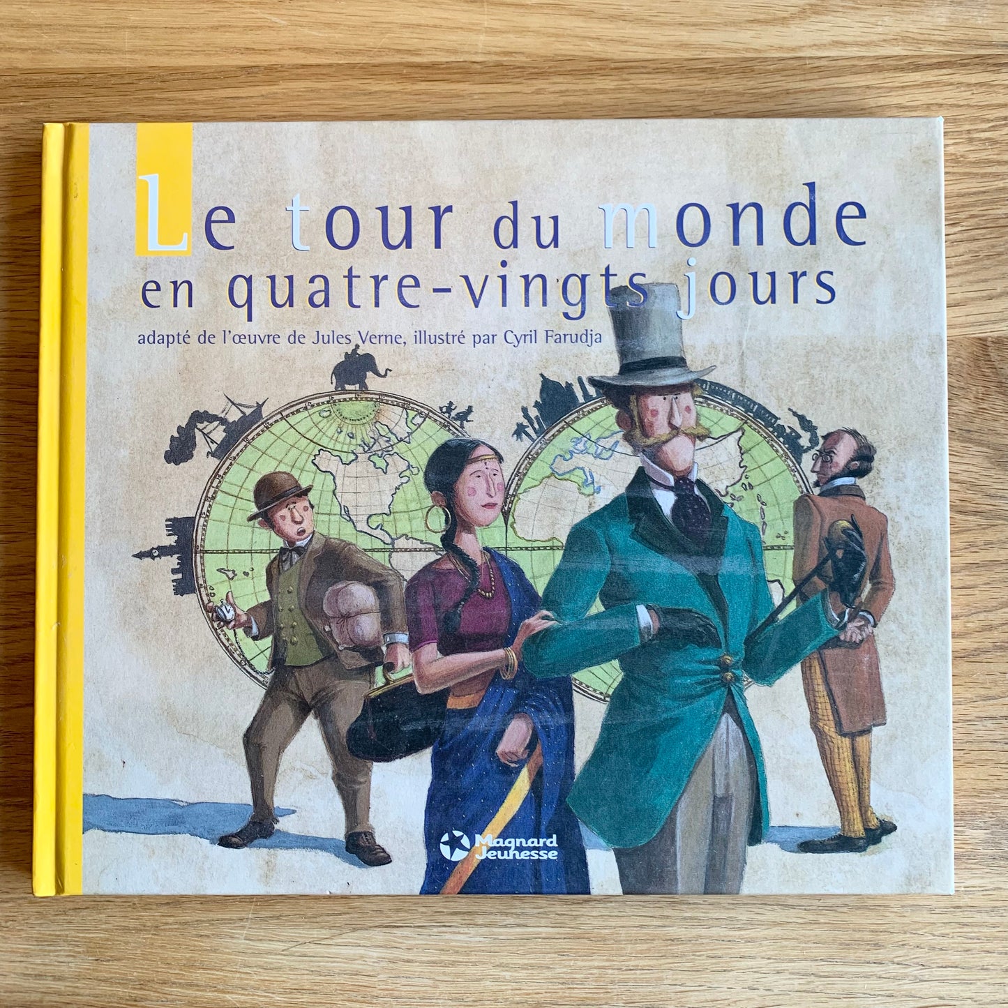 Le tour du monde en quatre-vingts jours - Book