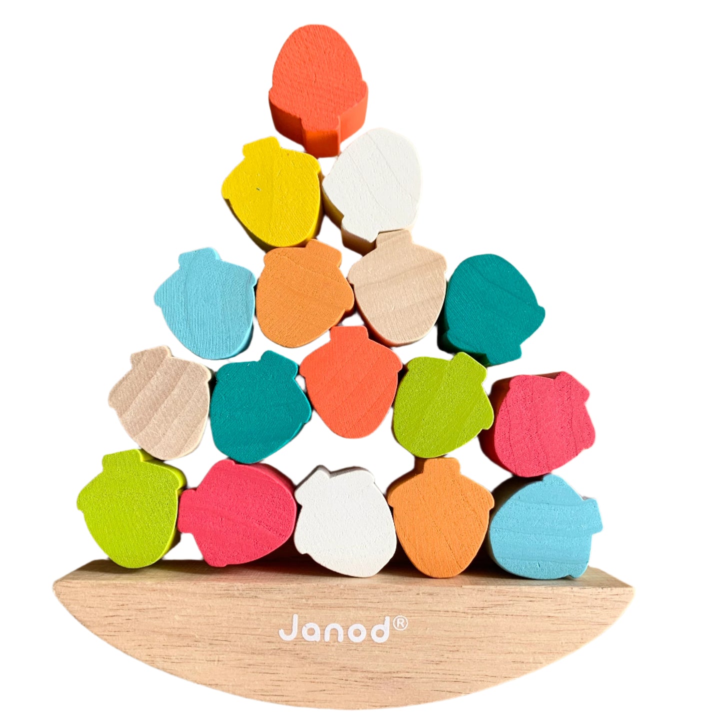 Acorn balancing toy