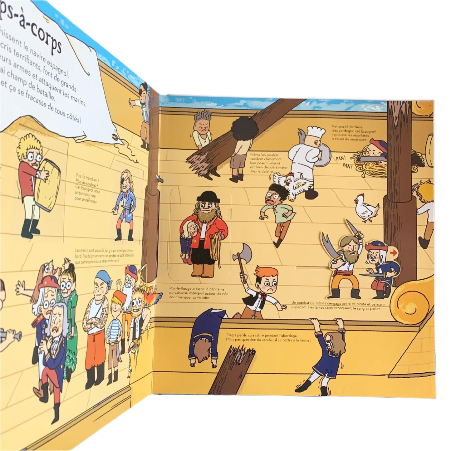 A l'abordage ! Le livre animé des pirates- Book