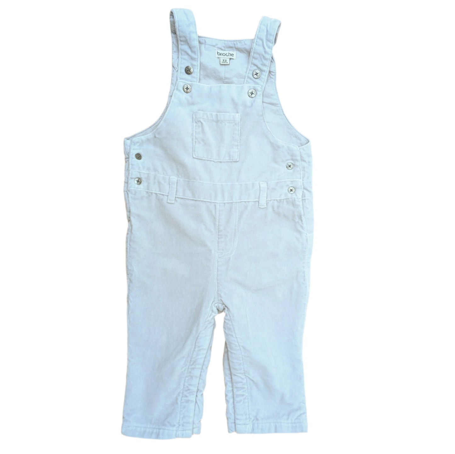 Brioche Overalls - 12 mo
