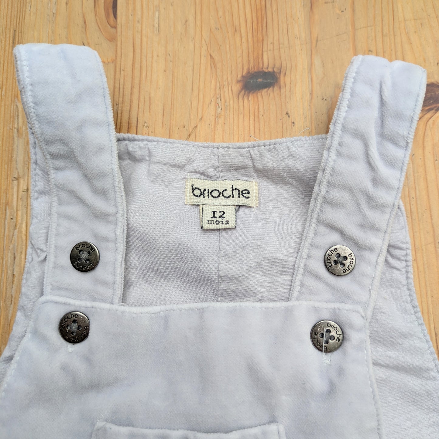 Brioche Overalls - 12 mo