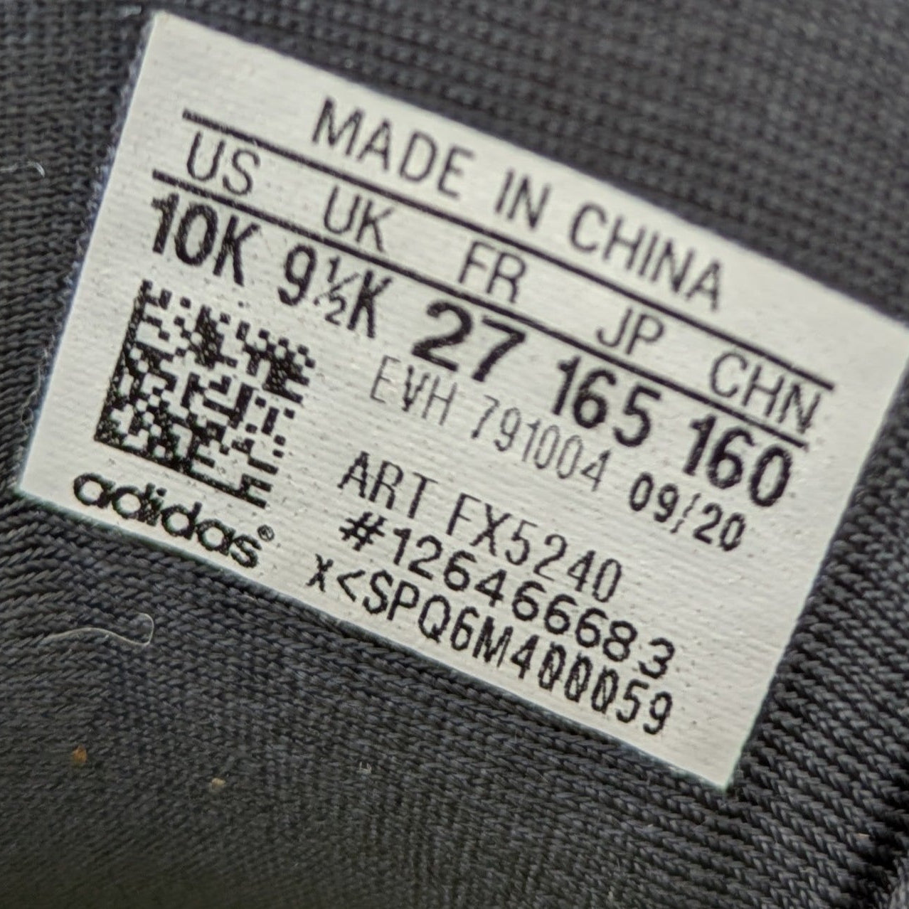 Adidas shoes - size 27