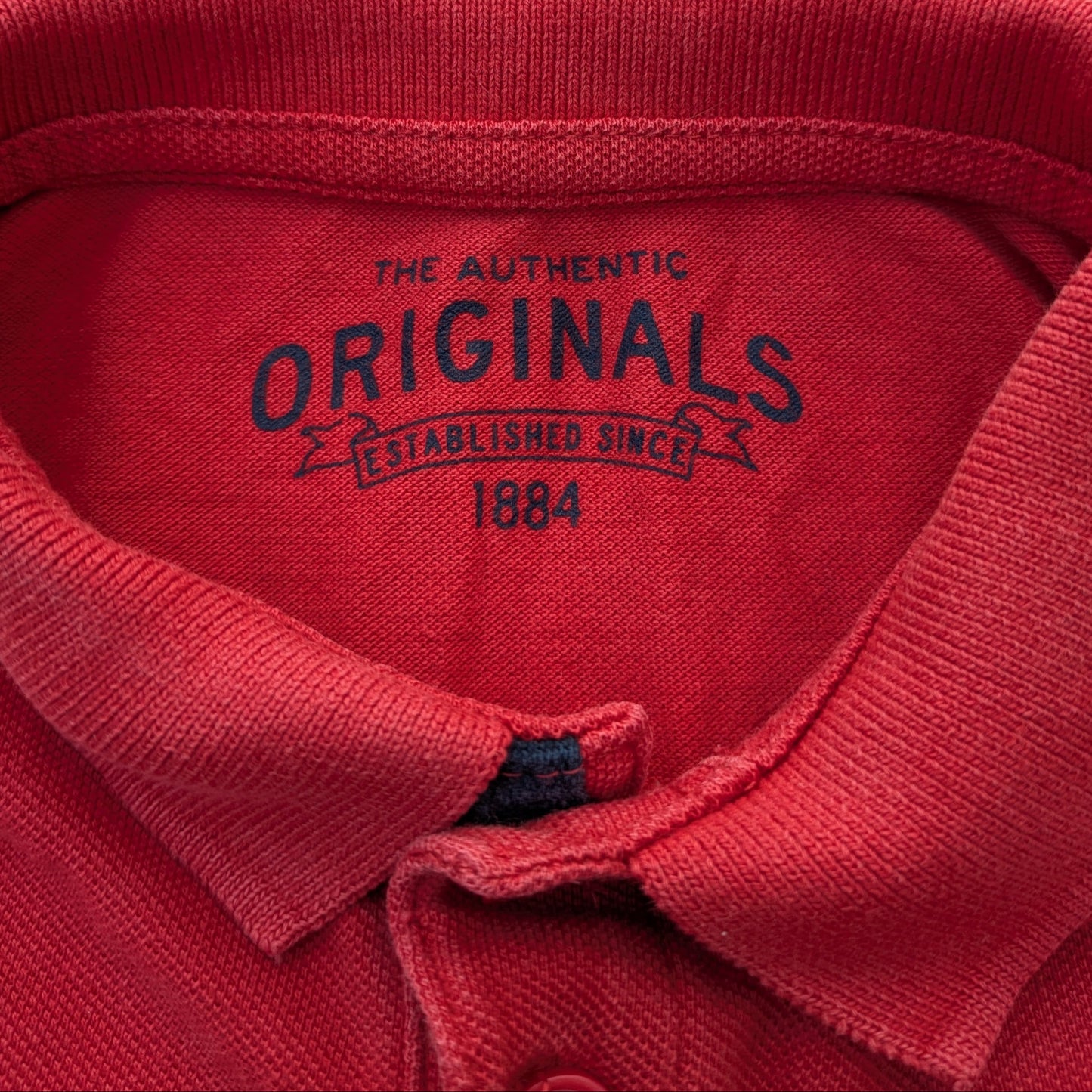 M&S red shirt - 3-4 yrs / 104 cm