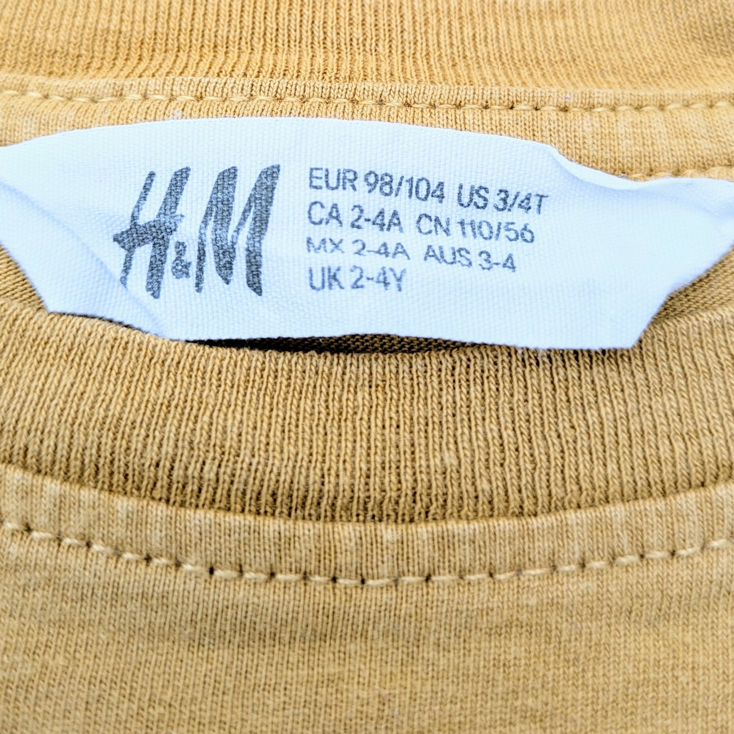 H&M bear shirt - 3-4 yrs / 98-104 cm