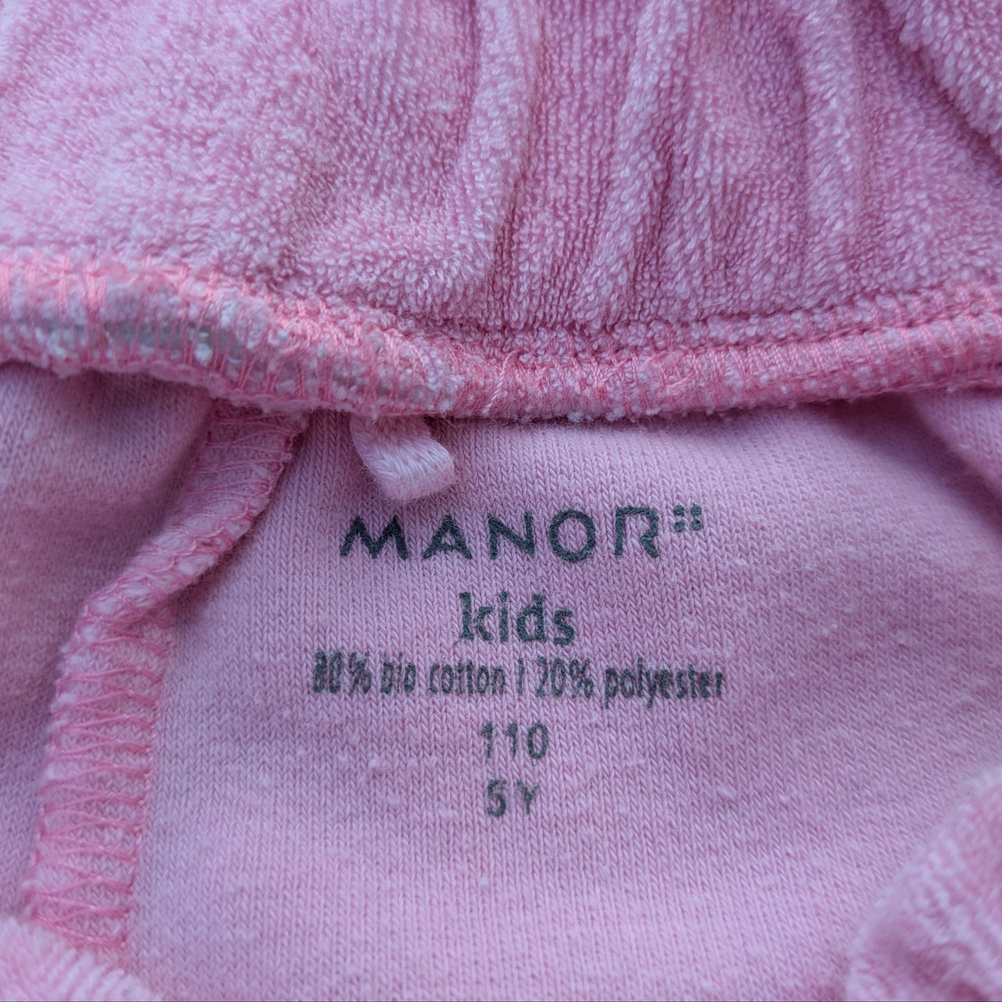 Manor terry shorts - 5yrs