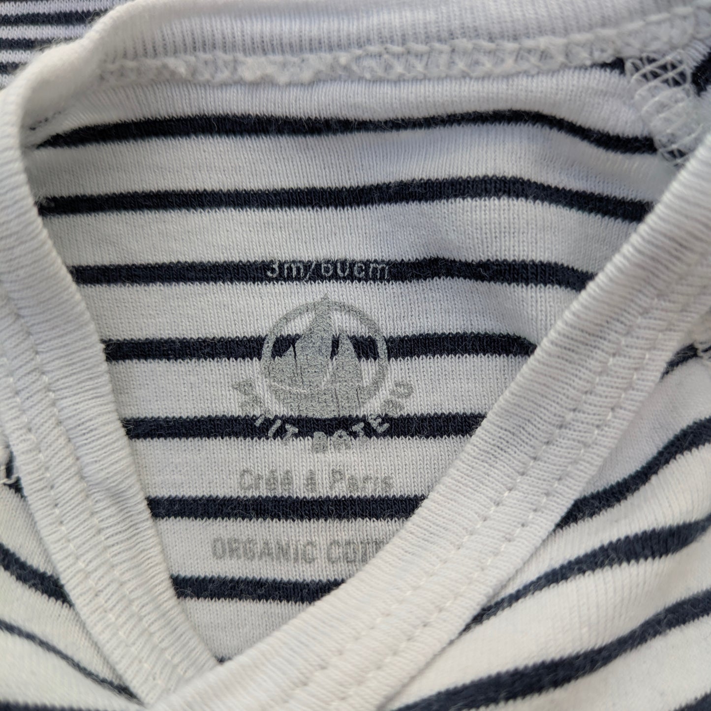Ensemble body grenouillère Petit Bateau - 3 mois