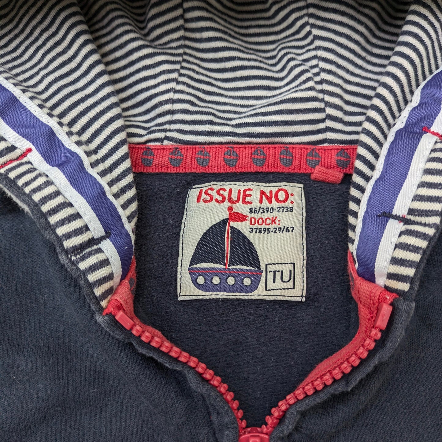 Tu zip-up hoodie - 18-24 mo / 86-92 cm