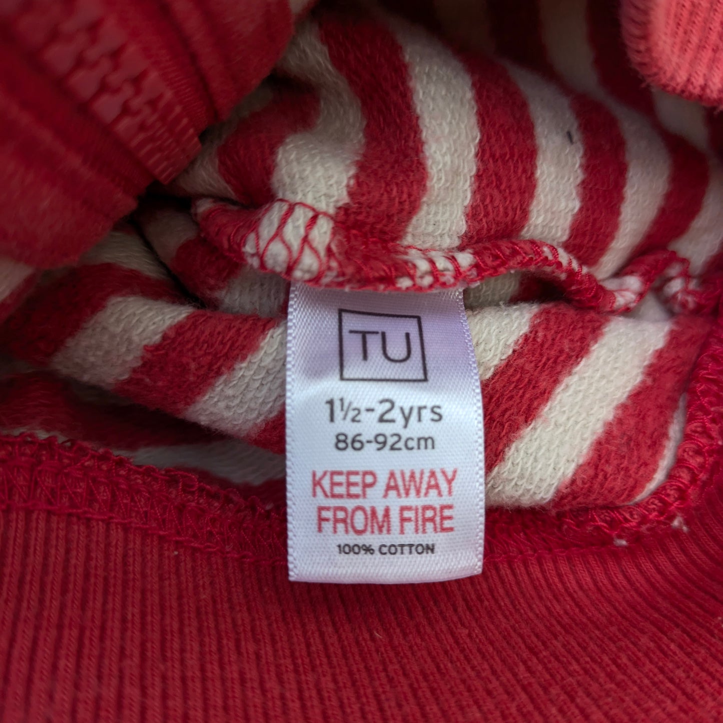 Tu zip-up hoodie - 18-24 mo / 86-92 cm