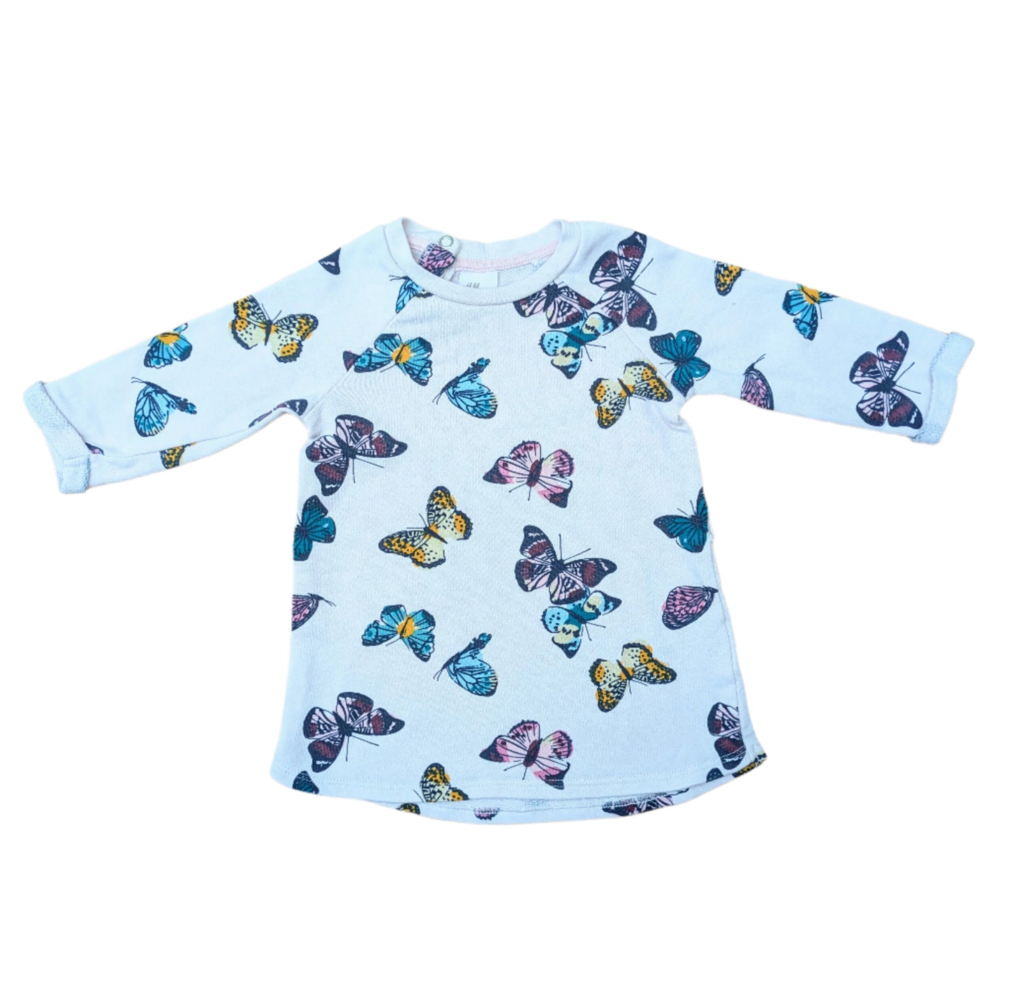 H&M butterfly tunic - 4-6 mo / 68 cm