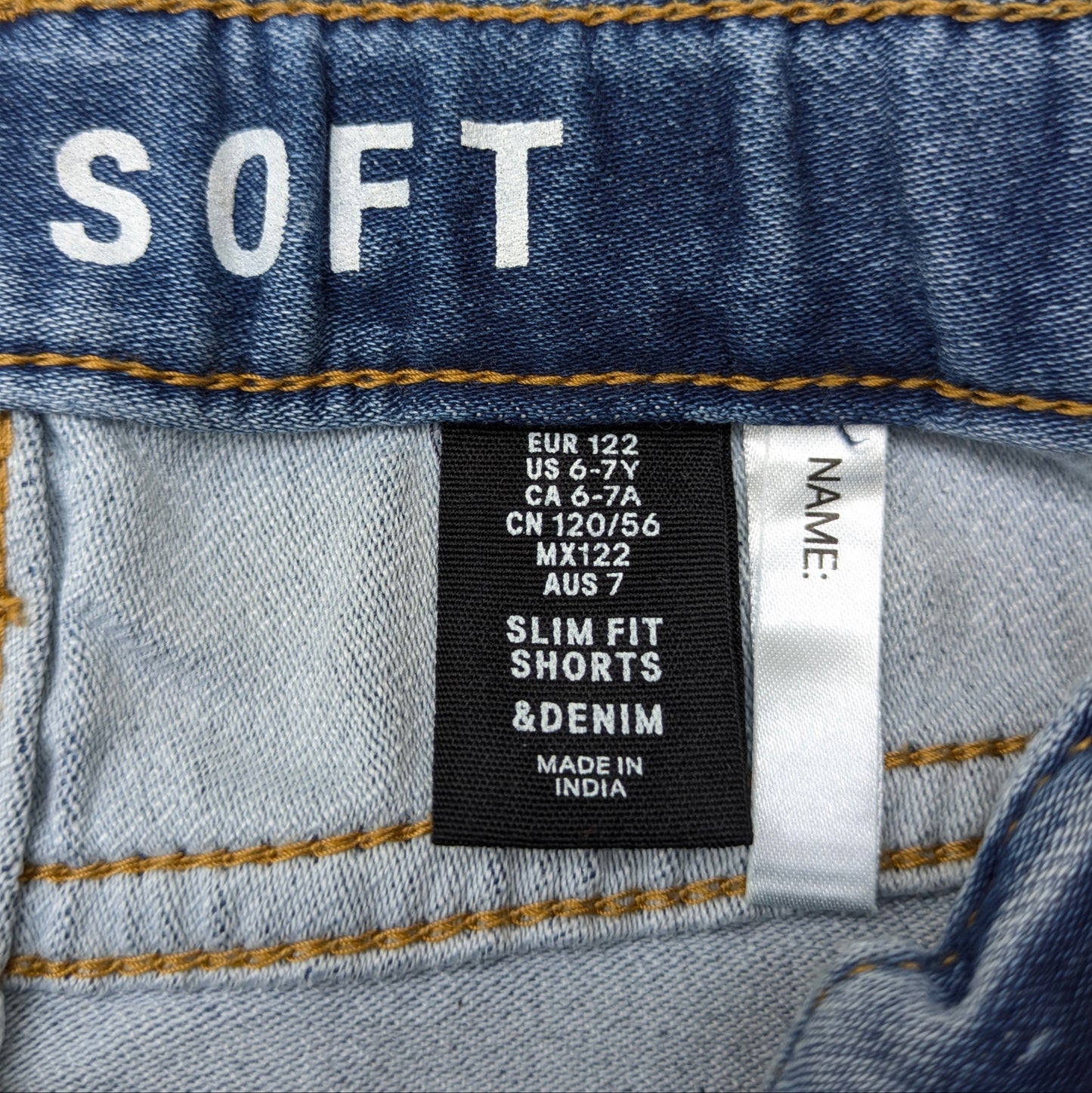 Short en jean H&M - 6-7 ans / 122 cm