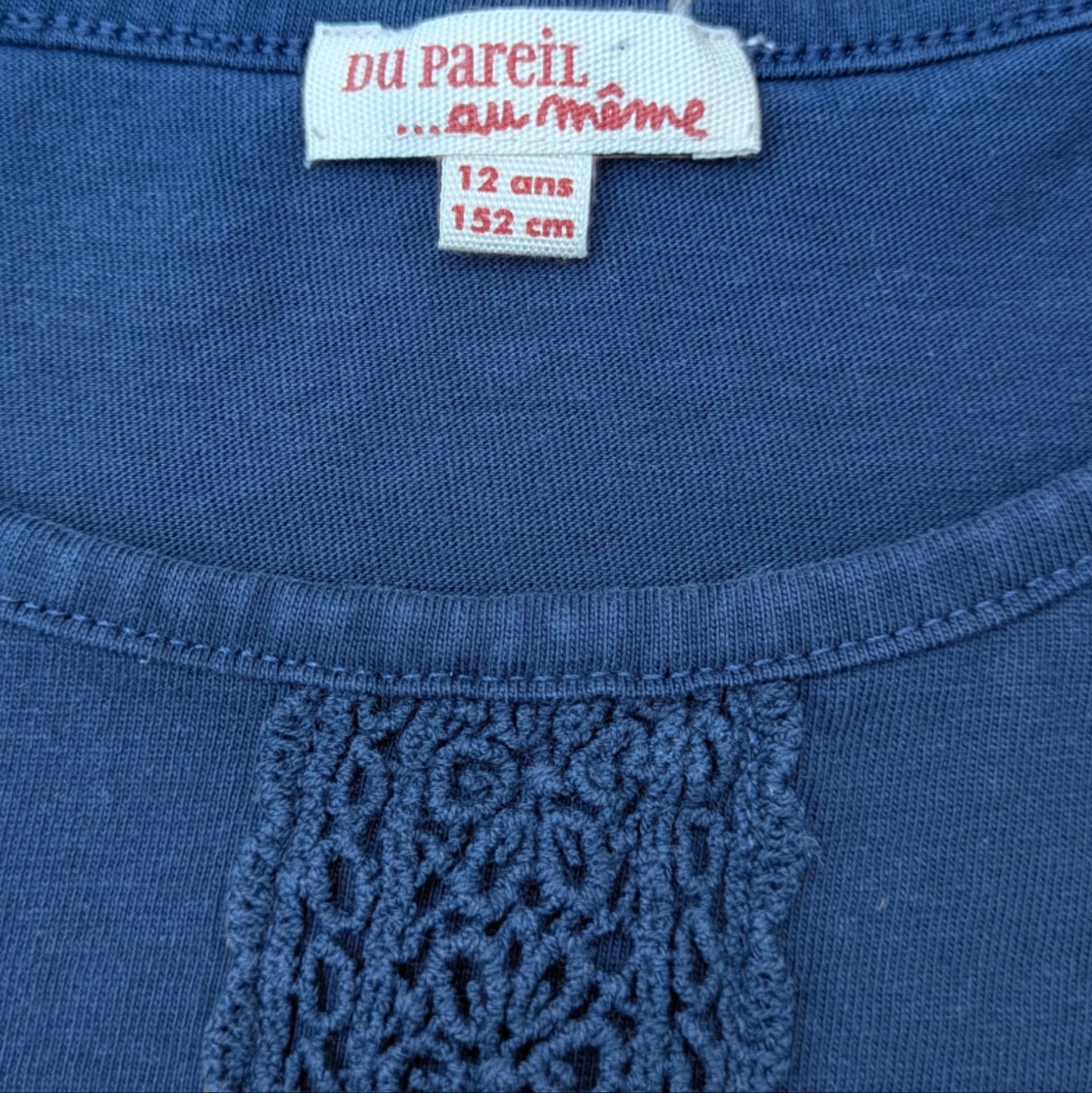 Chemise en coton Du Pareil au Meme - 12 ans / 152cm