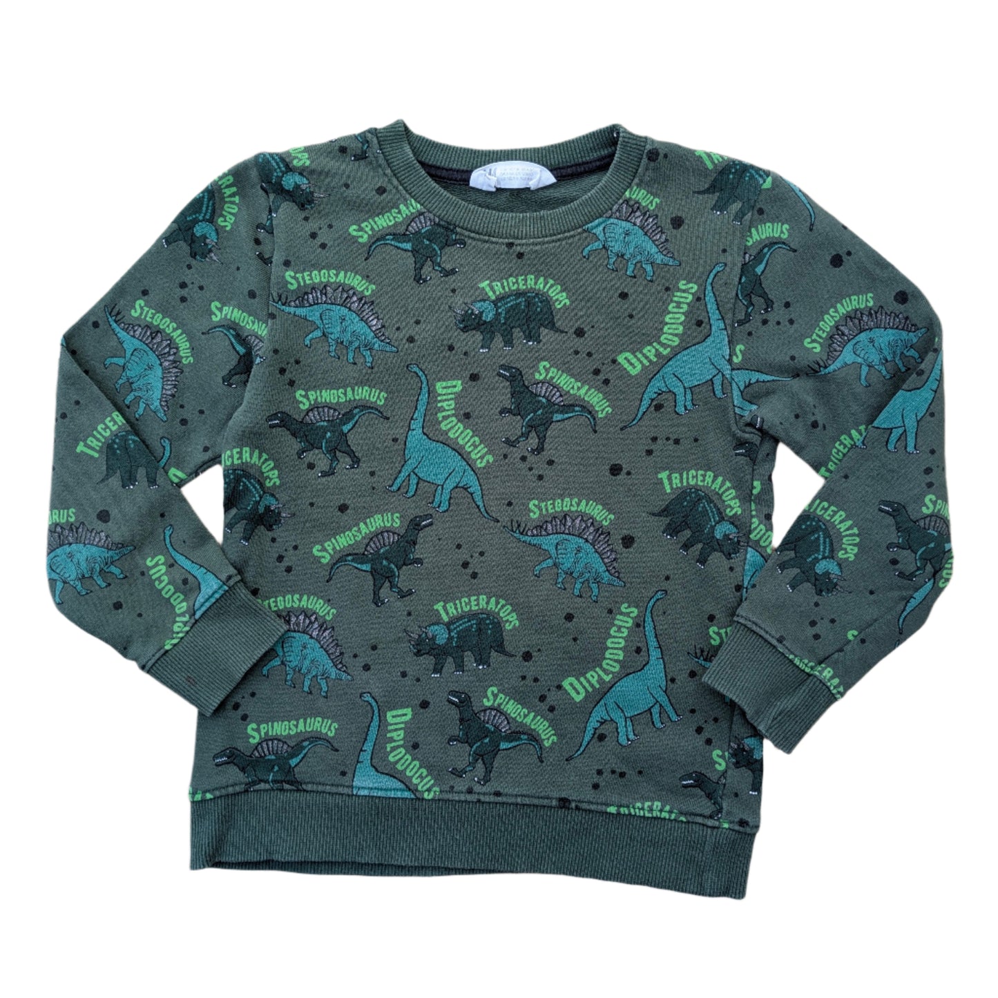 Dinosaur sweater -4-6 yrs / 110-116 cm