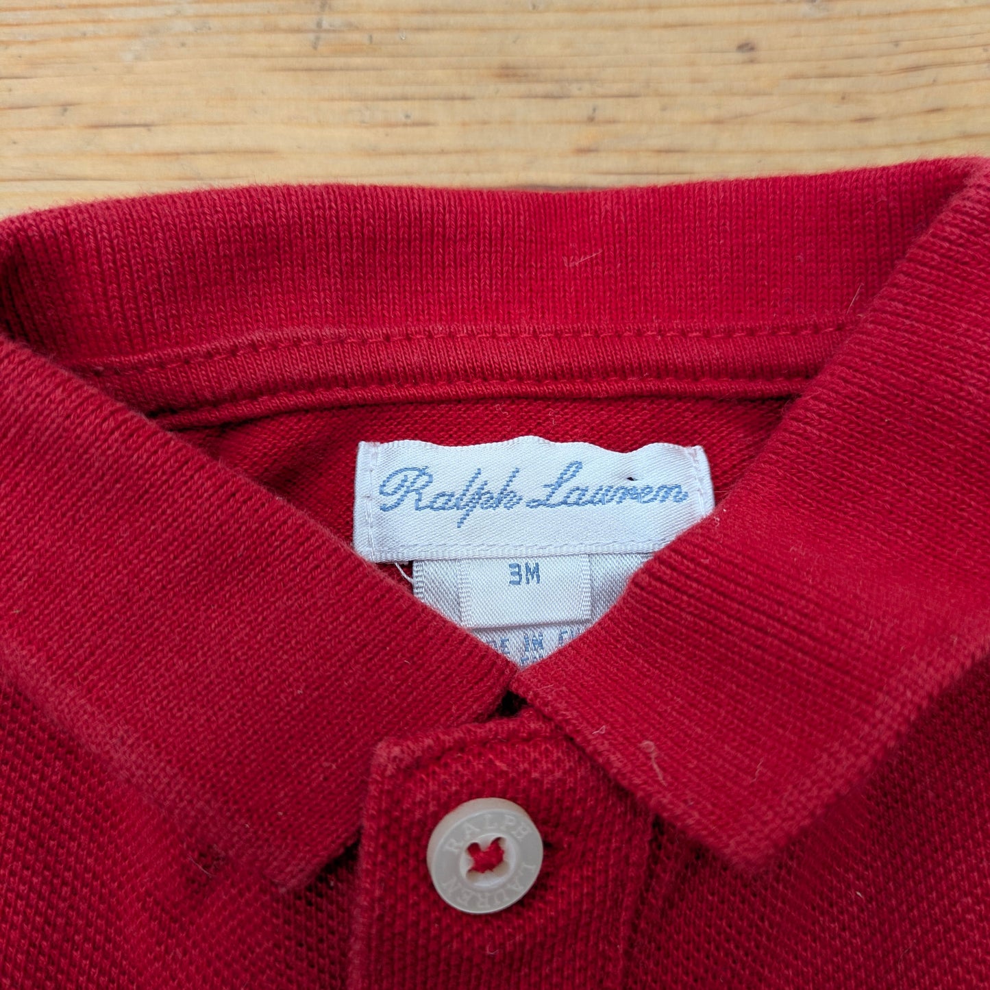 Ralph Lauren polo shirt - 3 mo