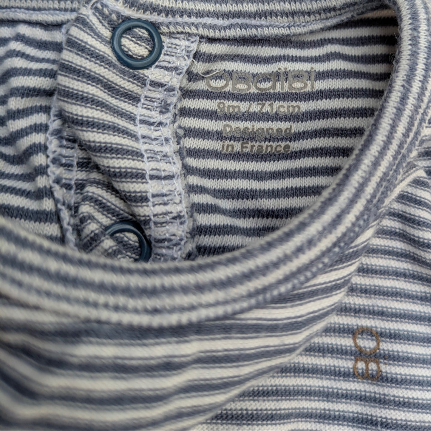 Body rayé Obaibi - 9 mois / 71 cm