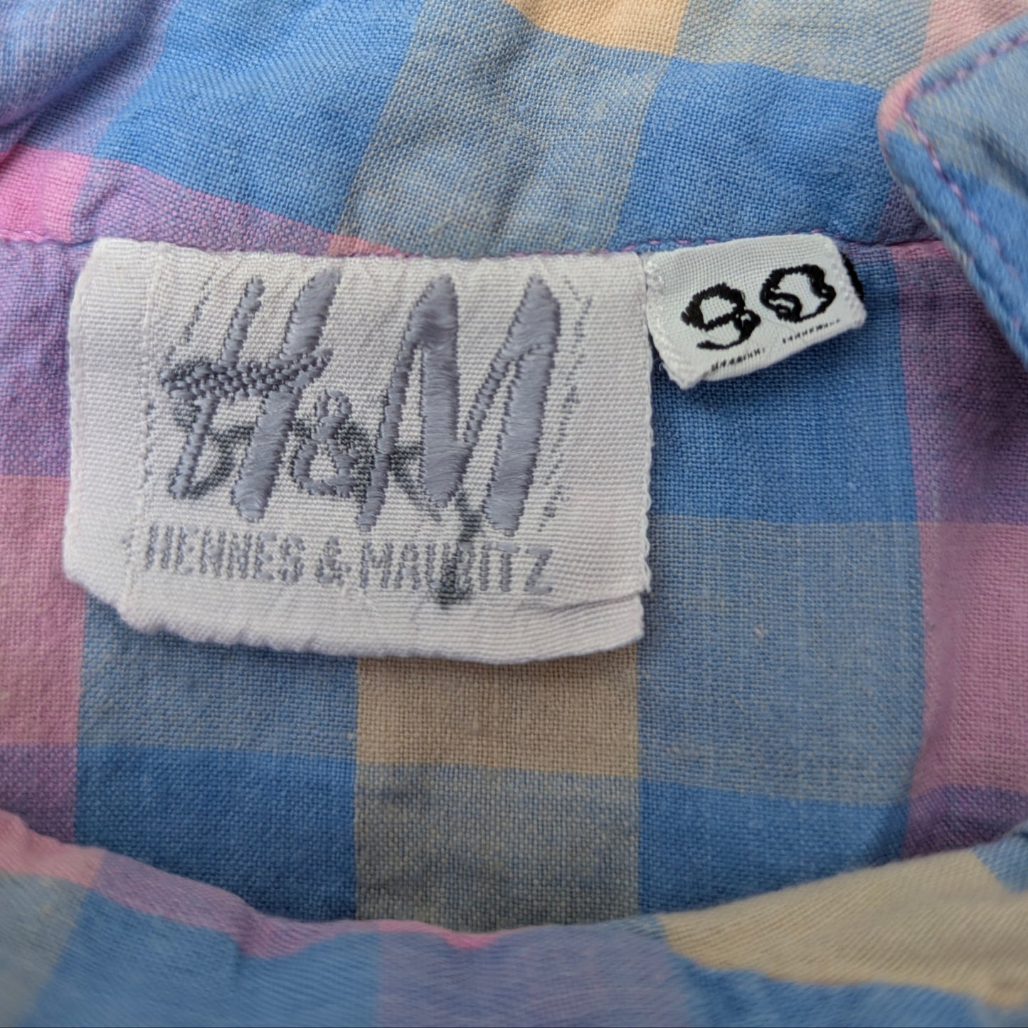 H&M vintage button-up shirt - 18mo / 90cm