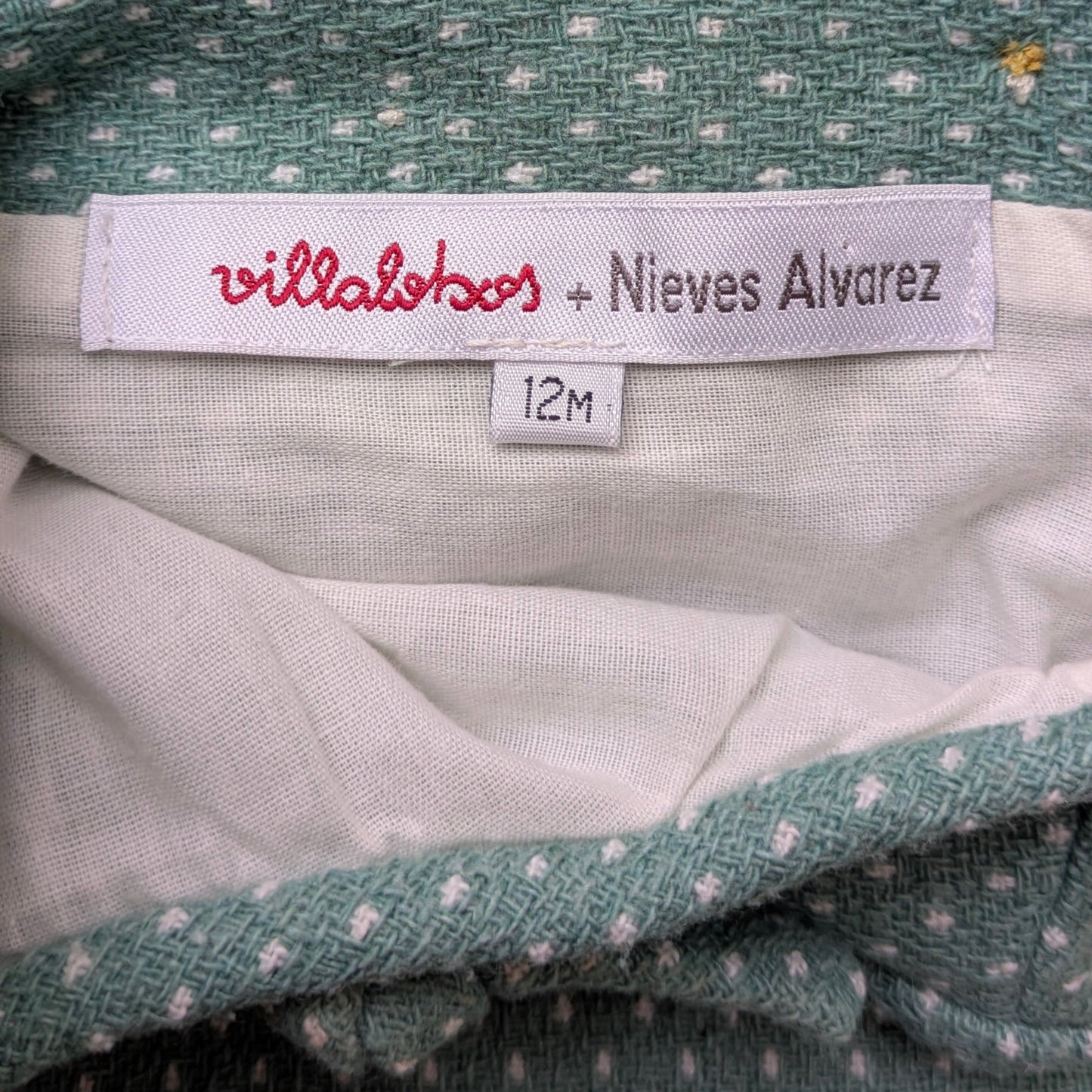 Villalobos + Nieves Alvarez dress - 12 mo