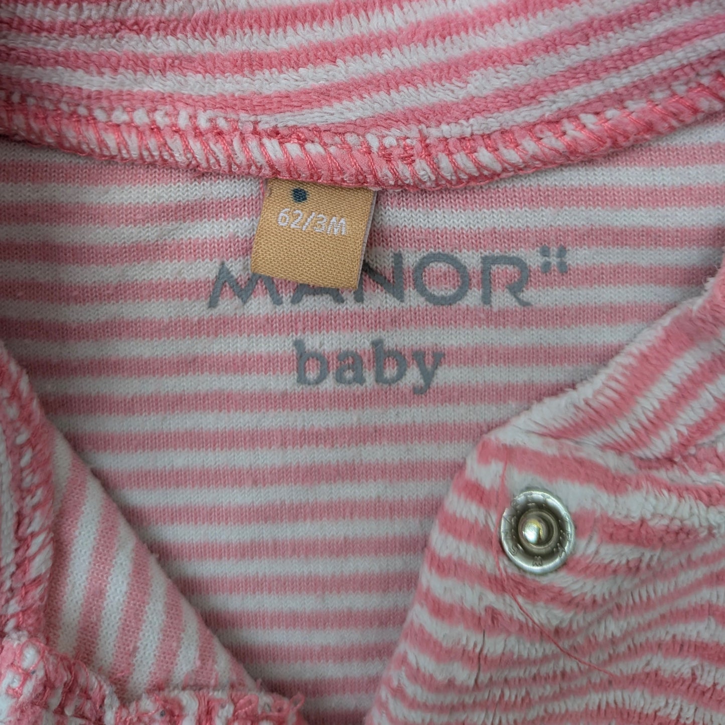 Manor baby cotton terry pyjamas - 3 mo / 62