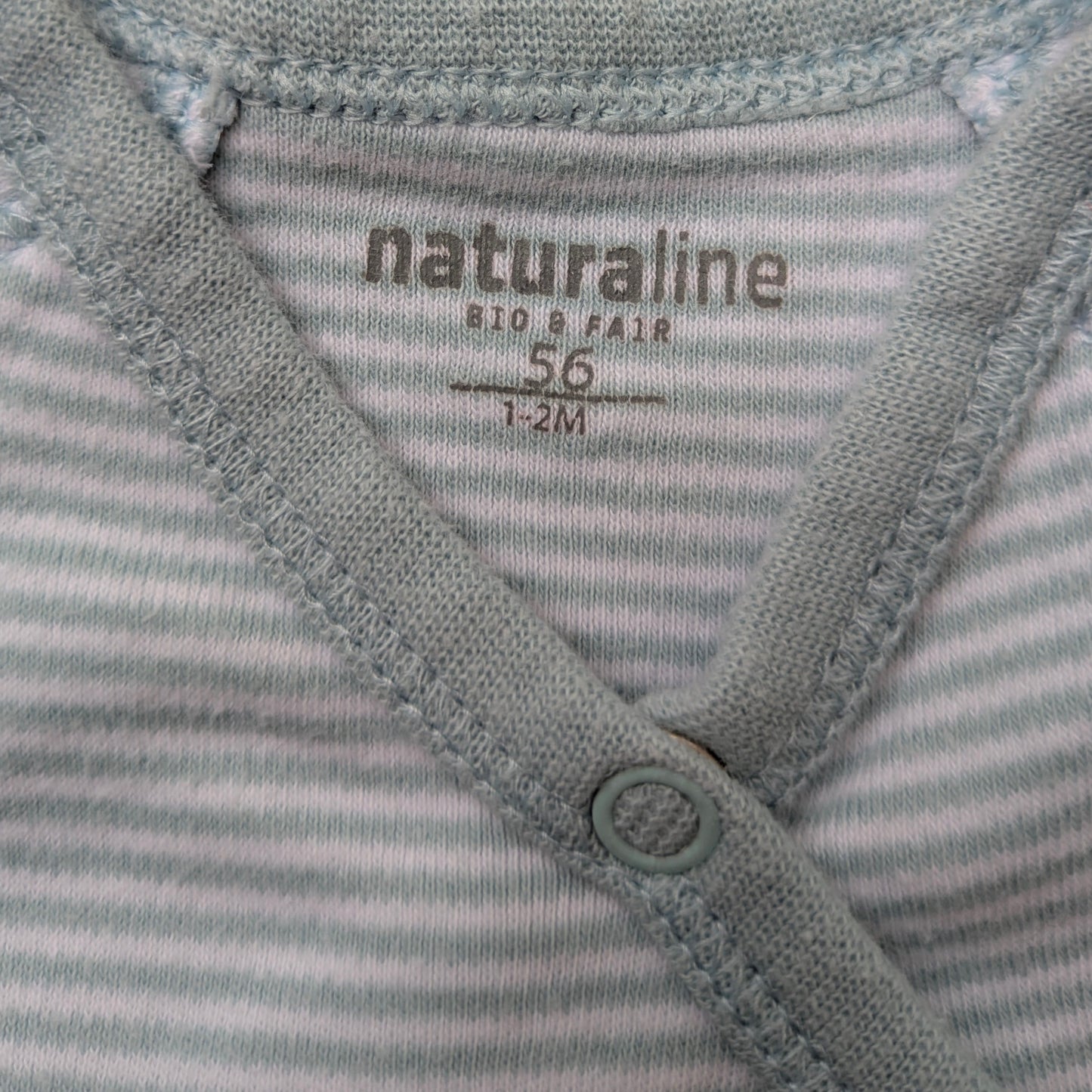 Naturaline organic cotton onesie - 0-3 mo / 56cm