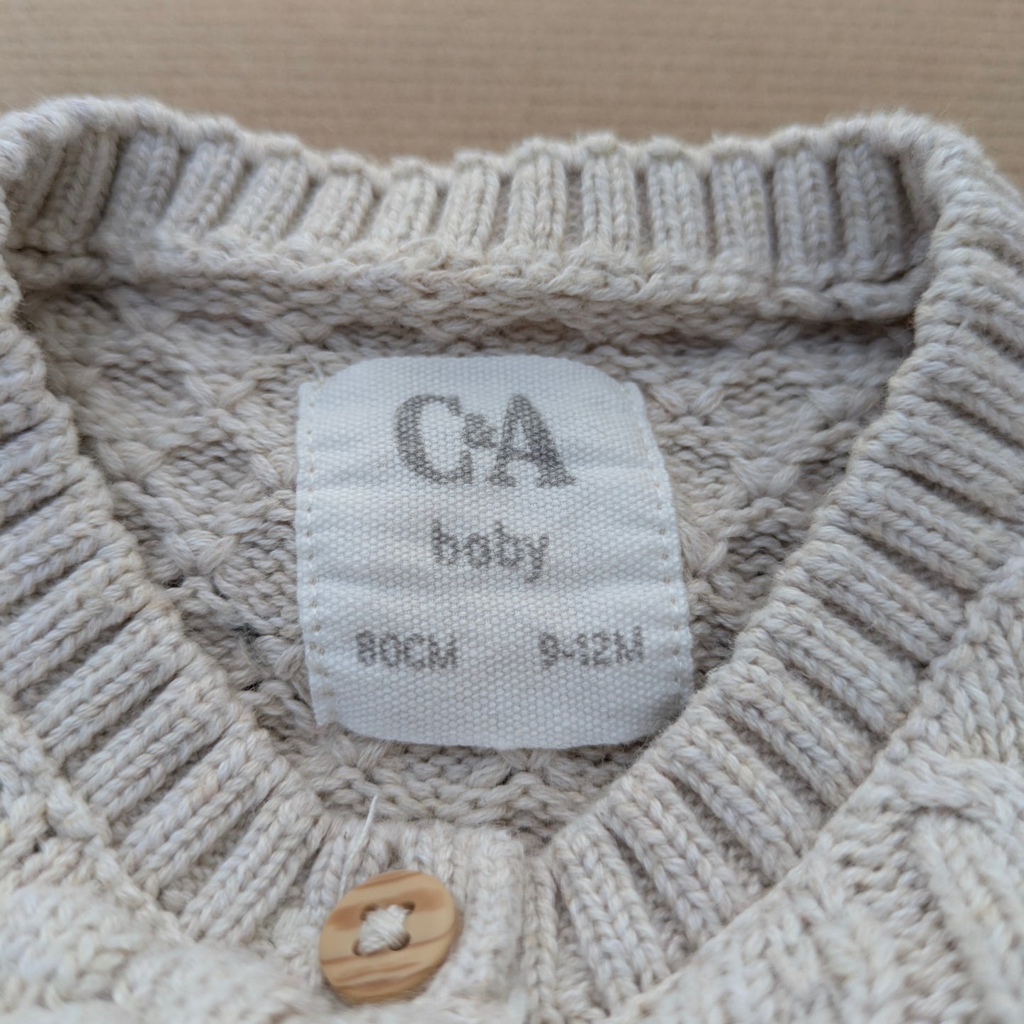 C&A knit sweater - 9-12 mo / 80 cm