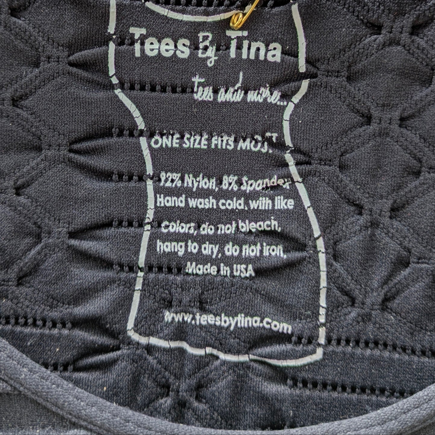 Tees by Tina crinkle maternity dress - one size fits most