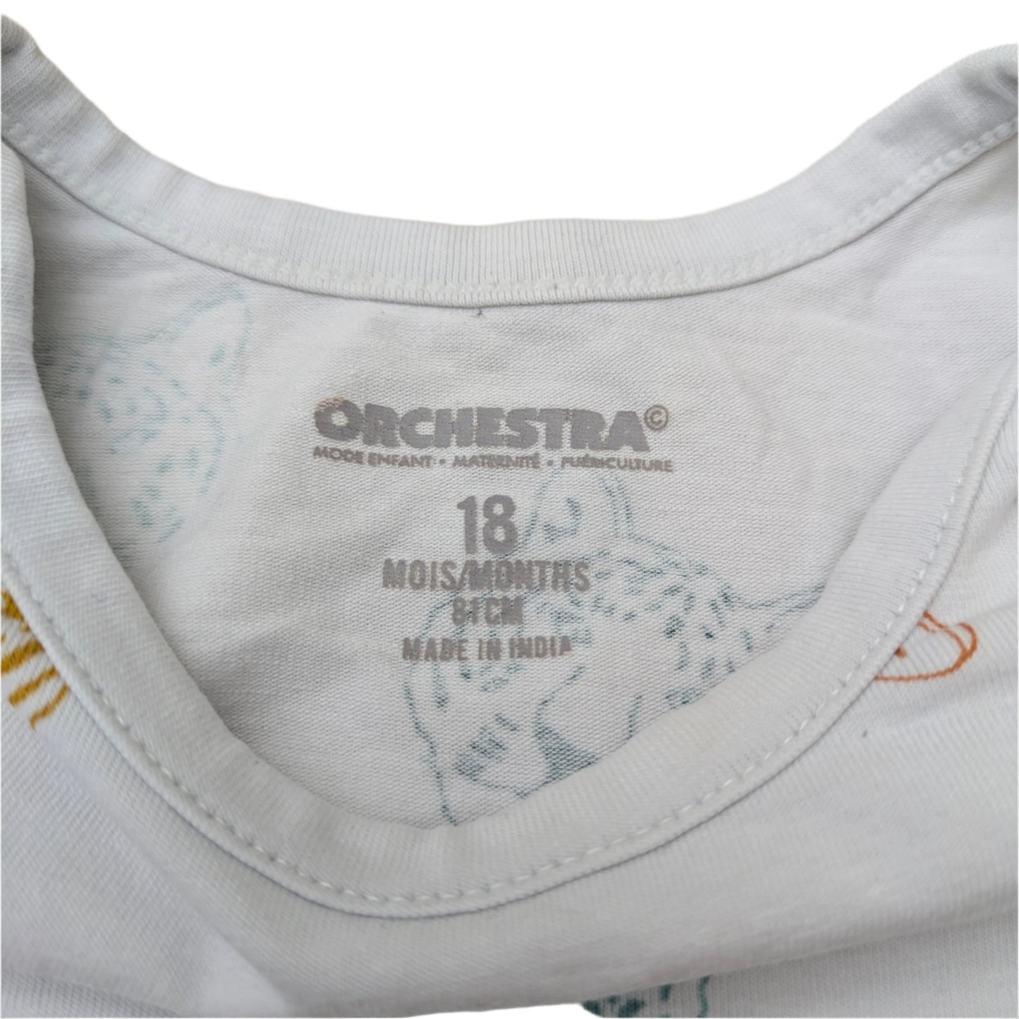 Orchestra onesie body - 18 mo / 81 cm