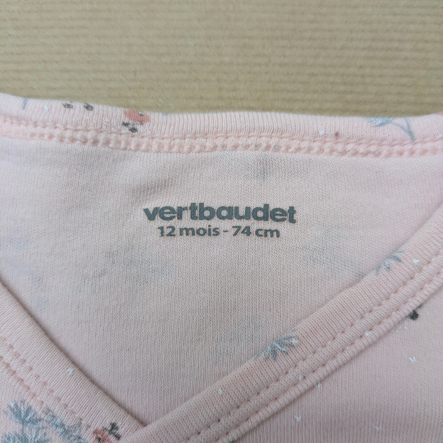 Vertbaudet onesie body - 12 mo / 74 cm