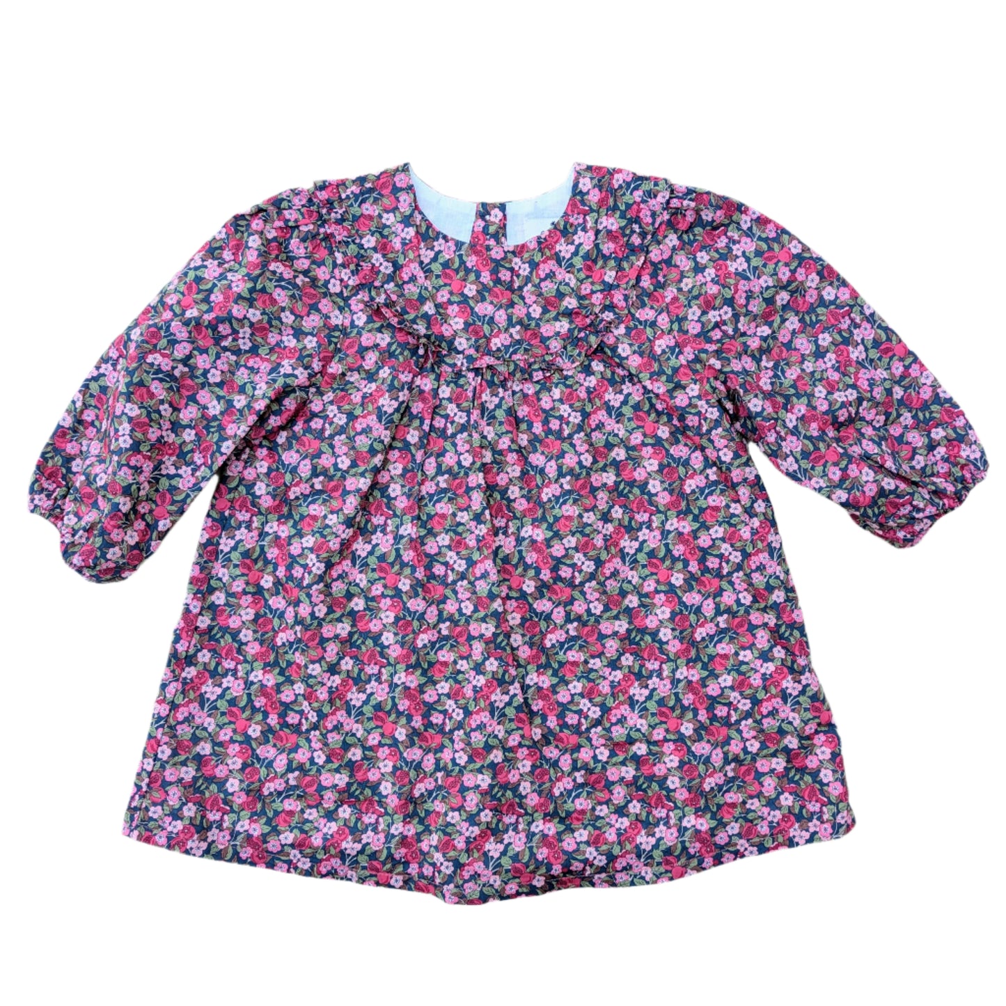 Cyrillus floral dress - 12 mo