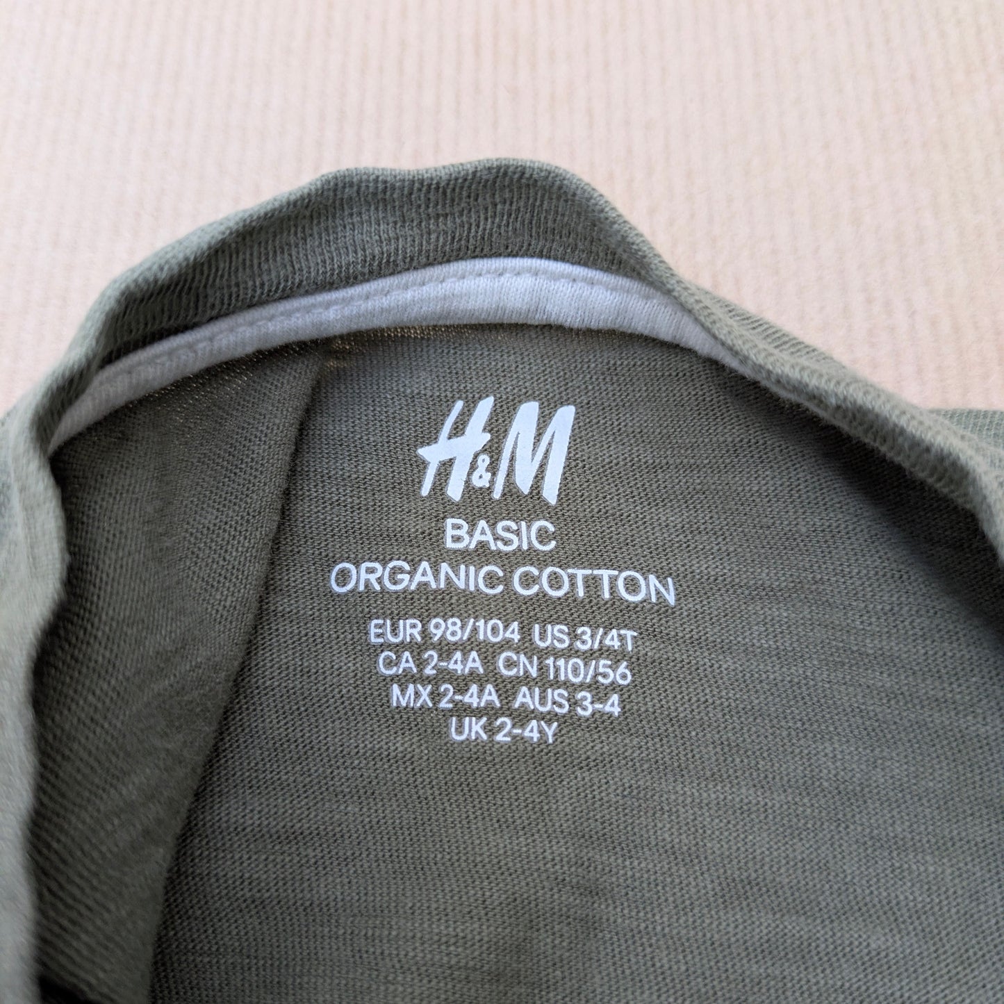 H&M cotton shirt - 3-4 yrs / 98-104 cm