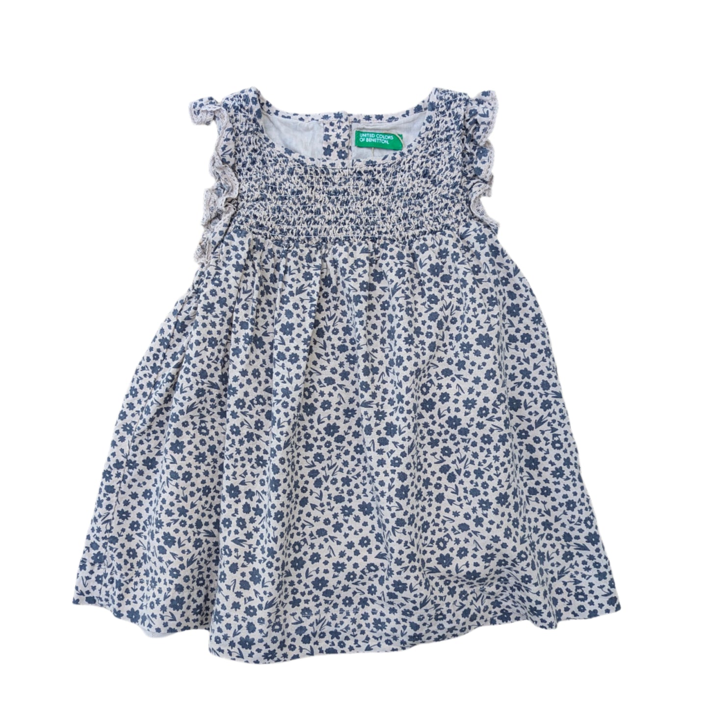 United Colors of Benetton floral dress - 12 mo