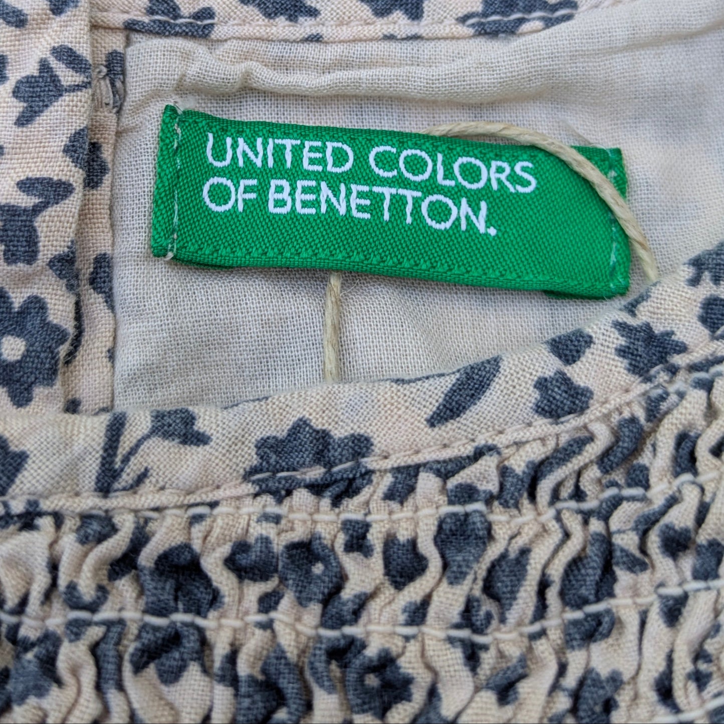 United Colors of Benetton floral dress - 12 mo