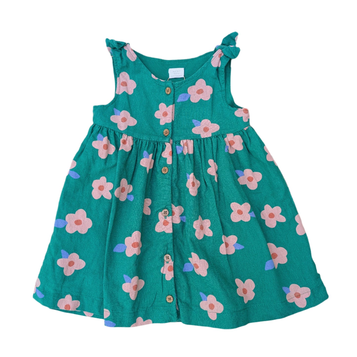 Next cotton flower dress - 12-18 mo
