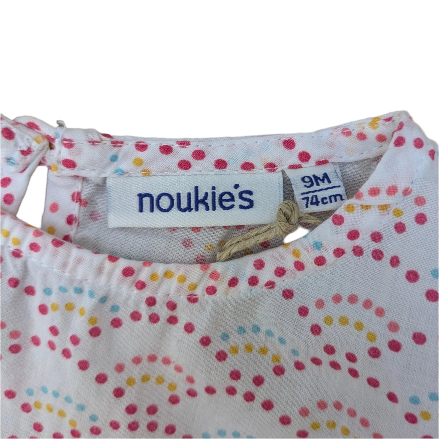 Noukie's cotton dress - 9 mo / 74 cm