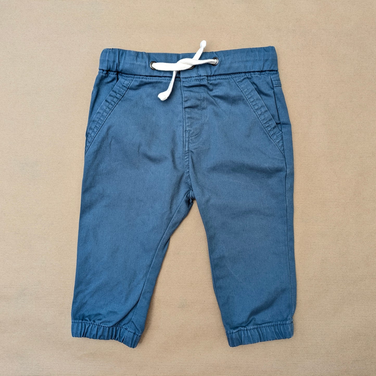 Smile cotton trousers - 6-12 mo / 74 cm