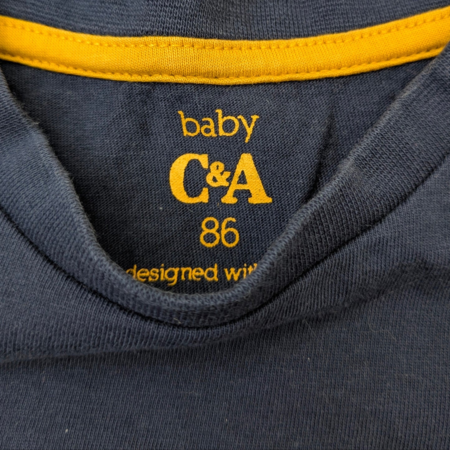 C&A cotton t-shirt- 12-18 mo / 86 cm