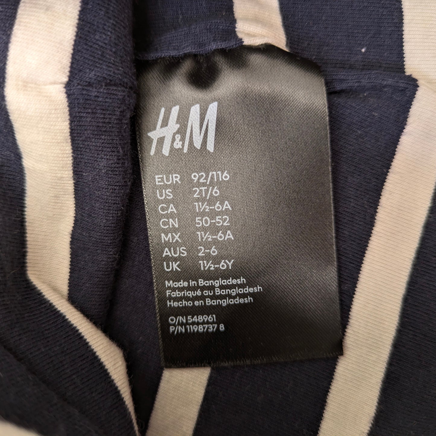 H&M hat - 2 yrs / 92-116 cm