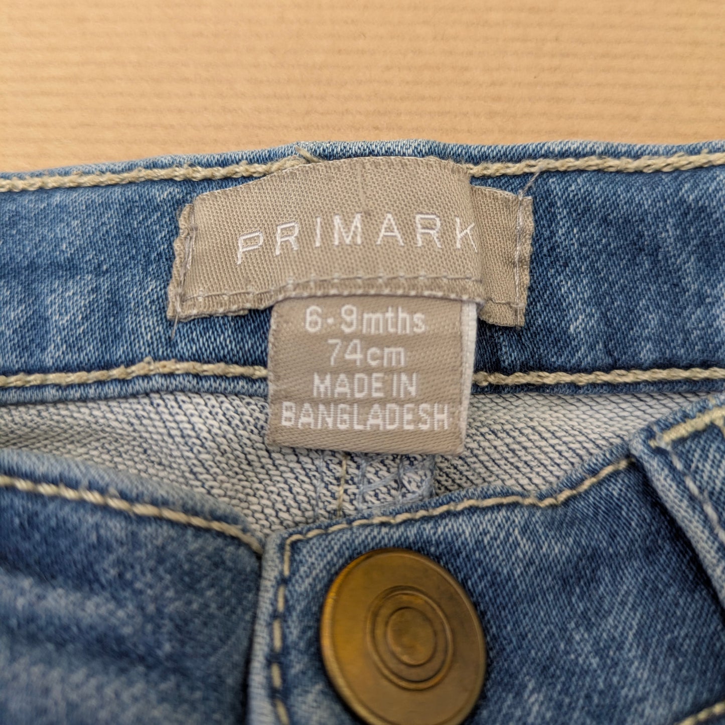 Primark jeans - 6-9 mo / 74 cm
