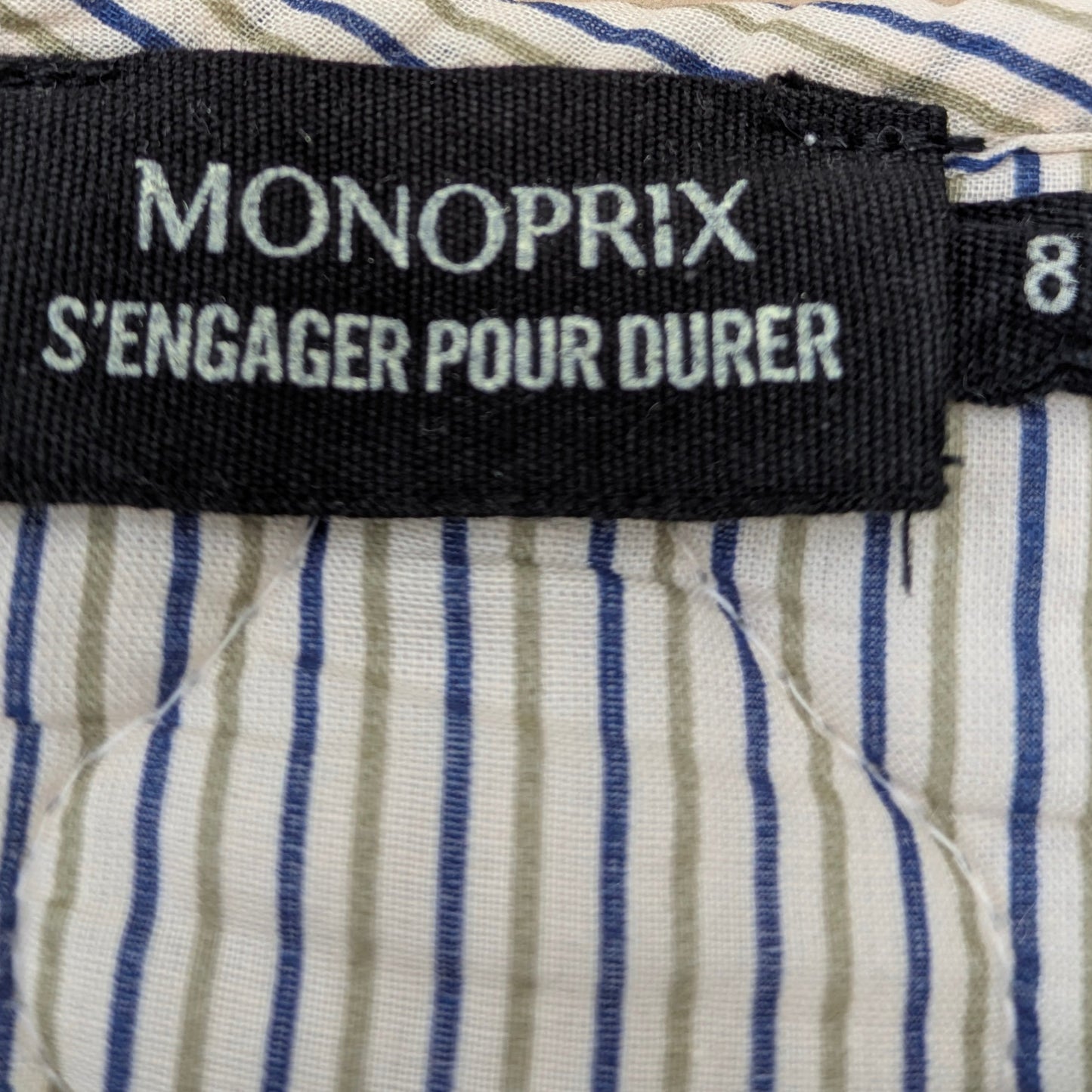 Monoprix button vest - 8 years