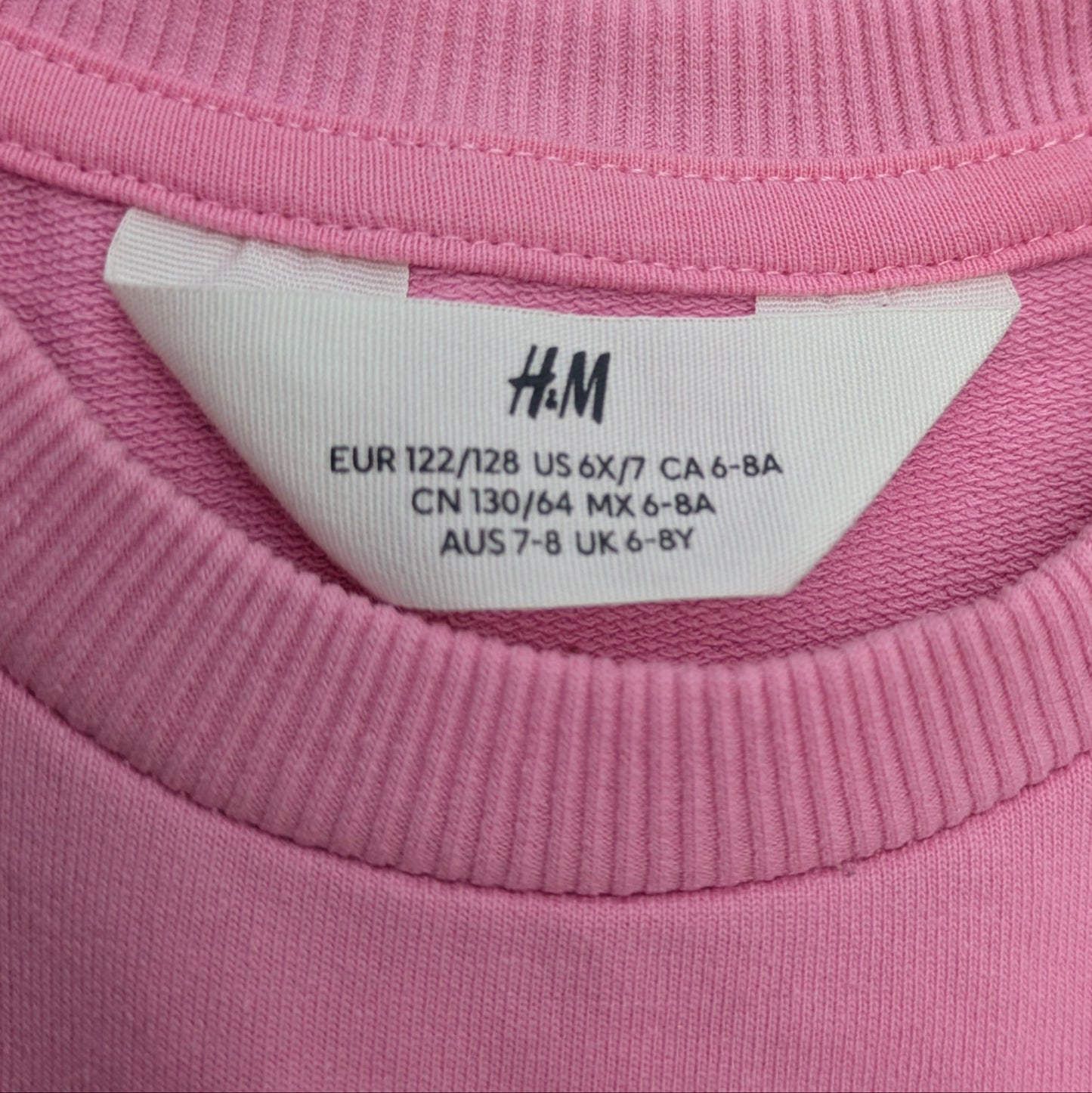 H&M pink dress - 6-8 yrs / 122-128 cm