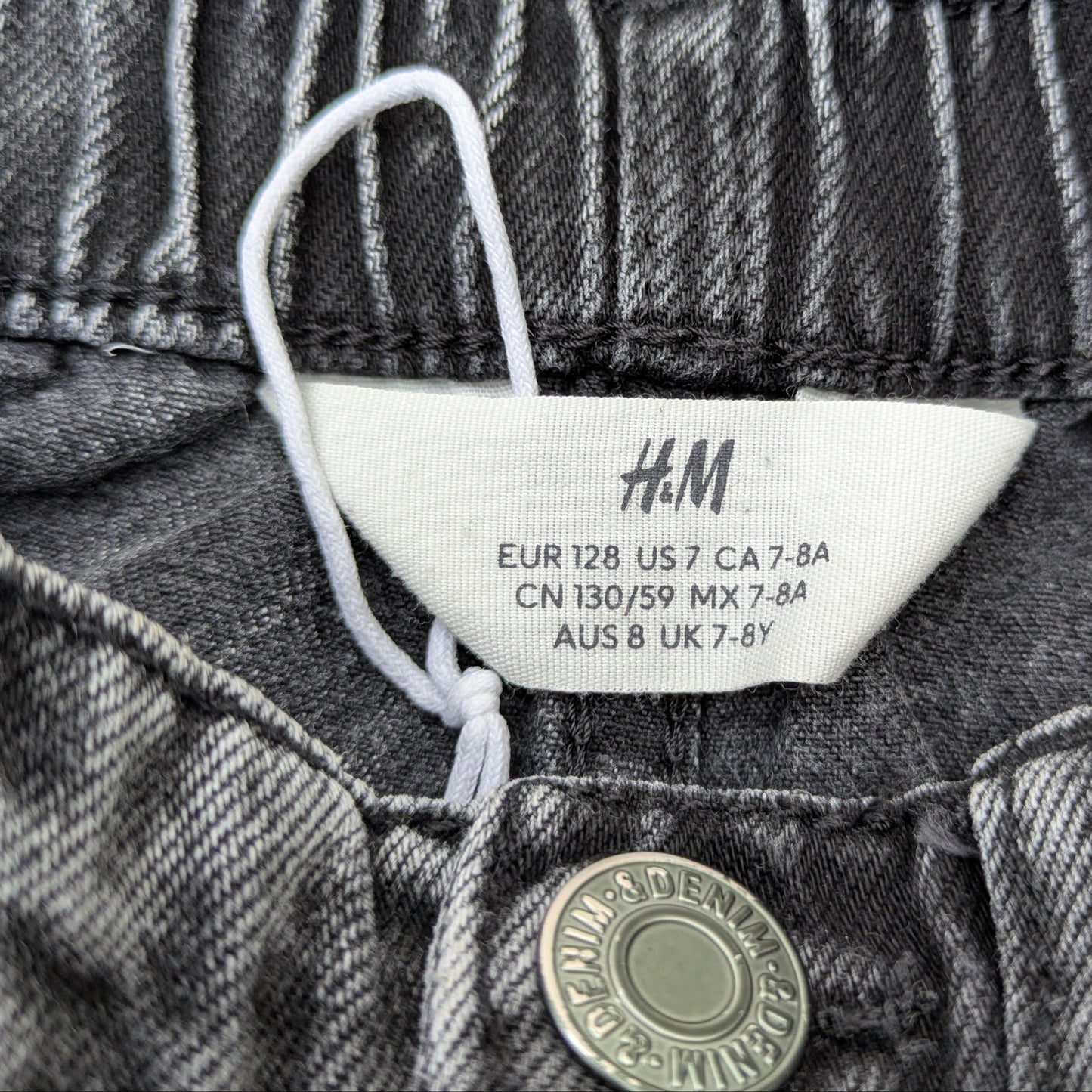 H&M denim skirt- 7 yrs / 128 cm