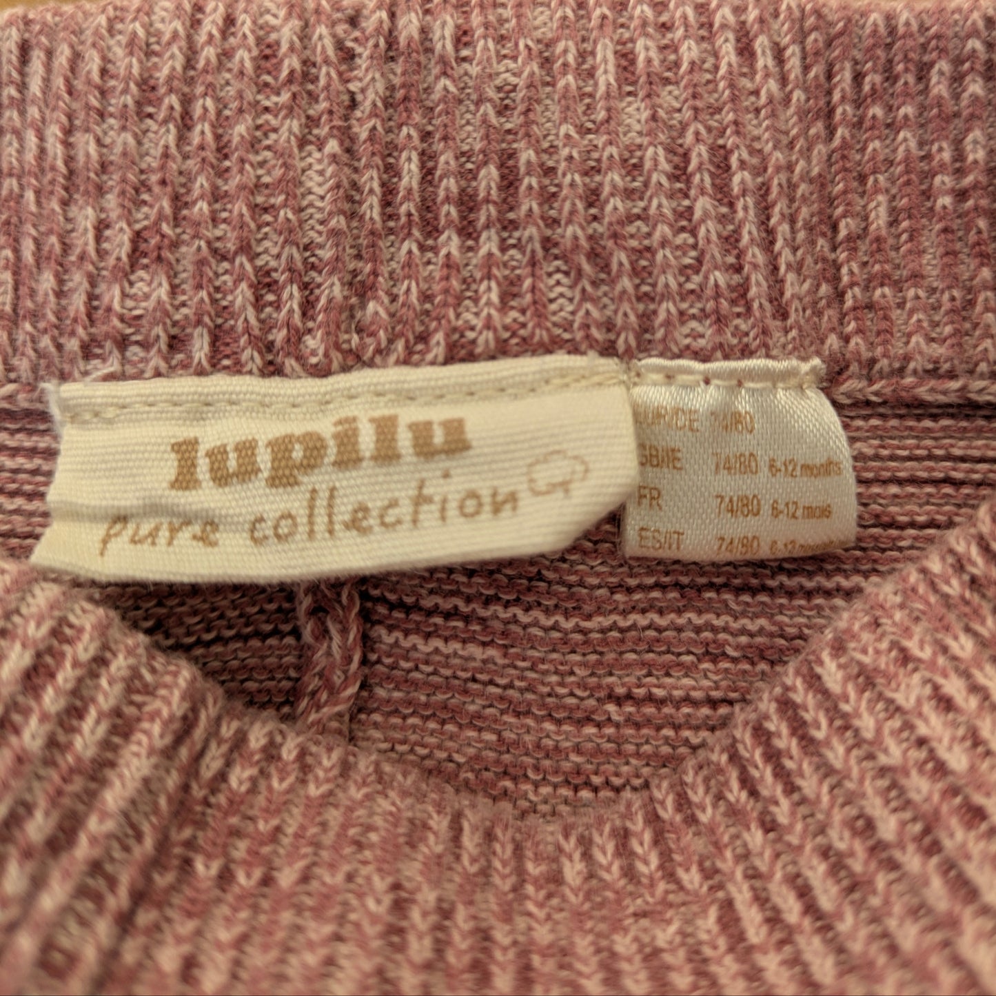 Lupilu pink trousers - 9-12 mo / 74-80 cm