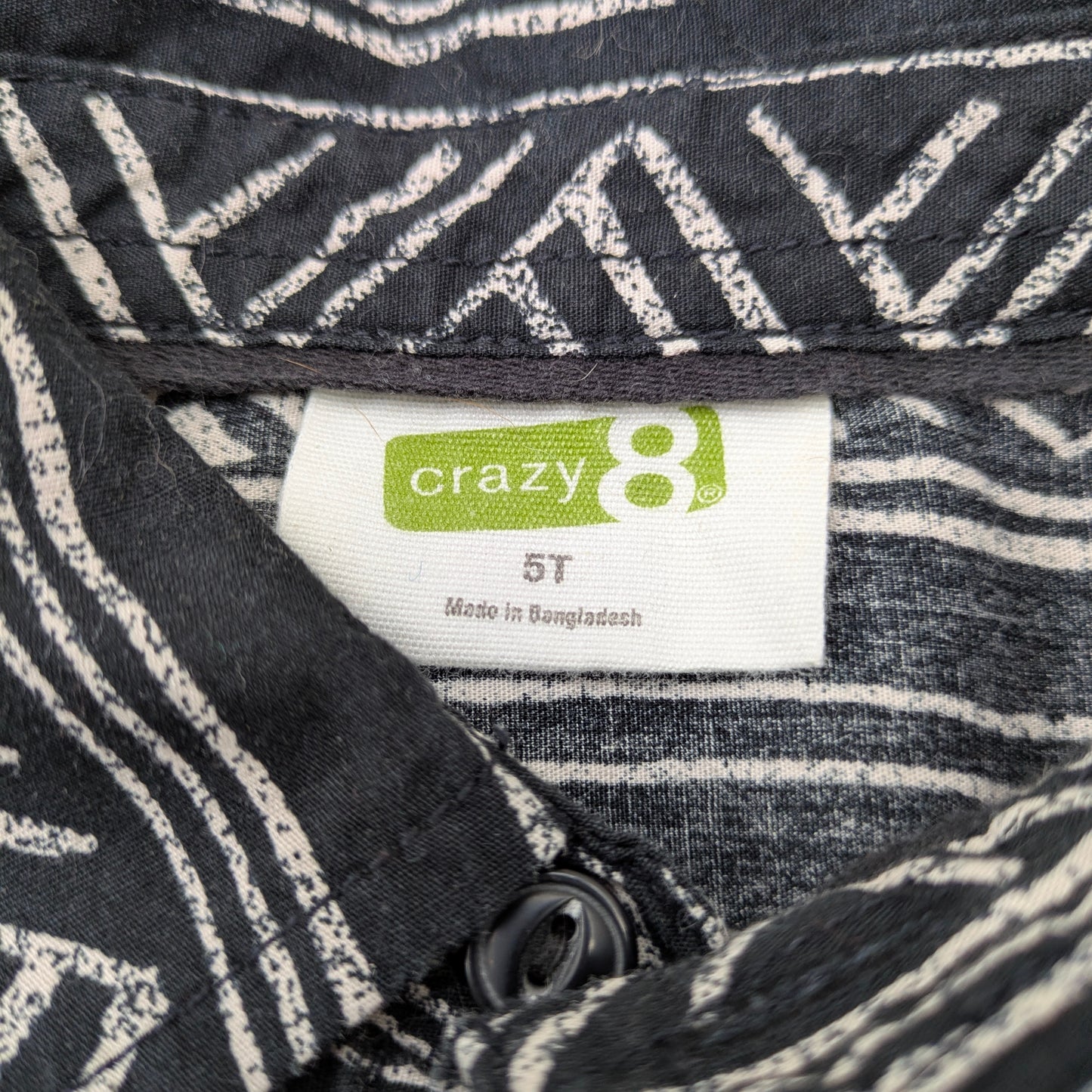 Crazy 8 collared cotton t-shirt - 5yrs